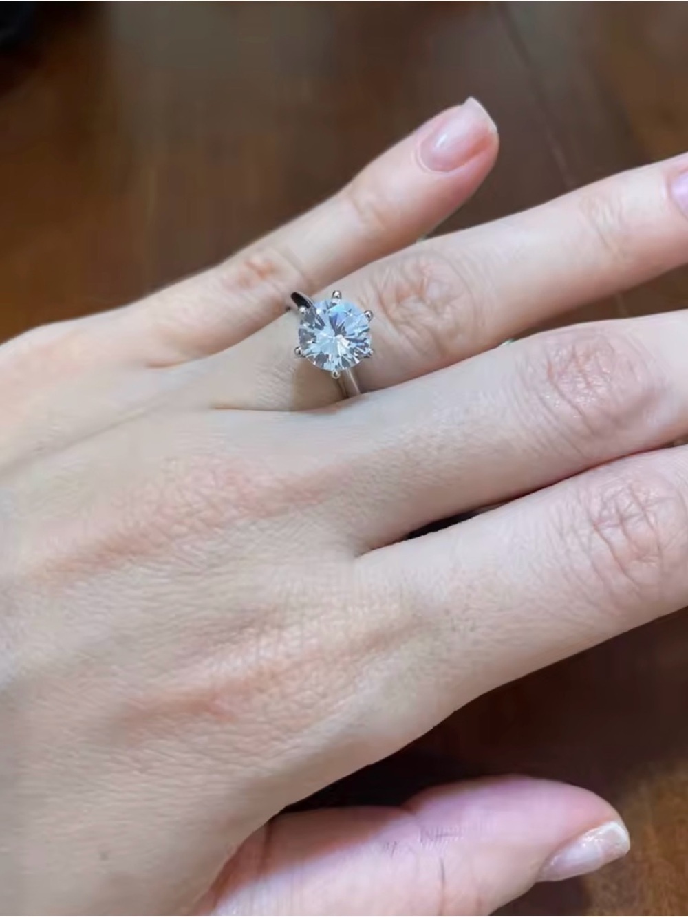 New Ring! Sterling Silver Pink Cubic Zirconia Ring Size: 7; 7.5; 8 available - Picture 12 of 16